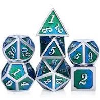 Metal Dice set